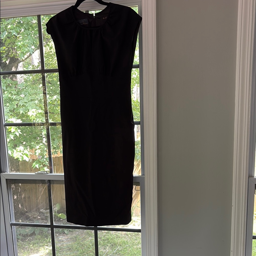 Brooks Brothers Black Cocktail Sheath Dress